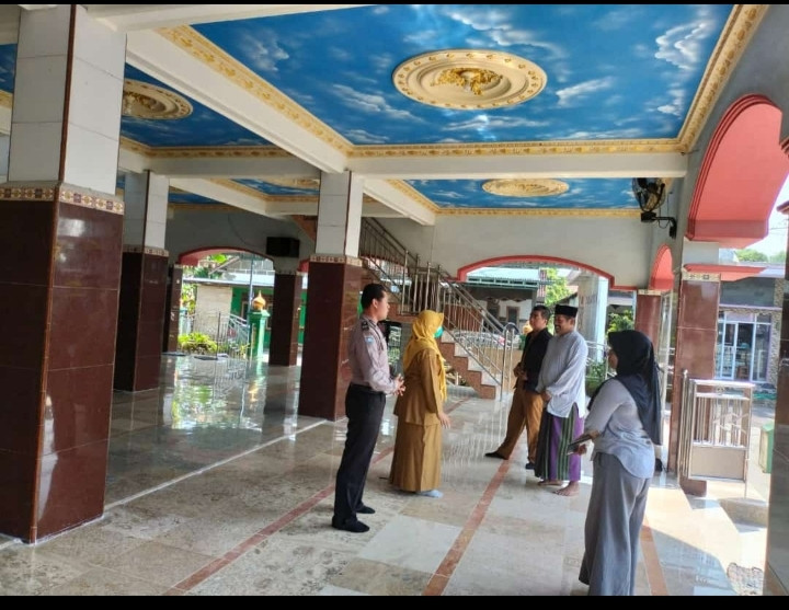 Monev Kebersihan Masjid dari PKM Camupurjo Mojoroto Kota Kediri