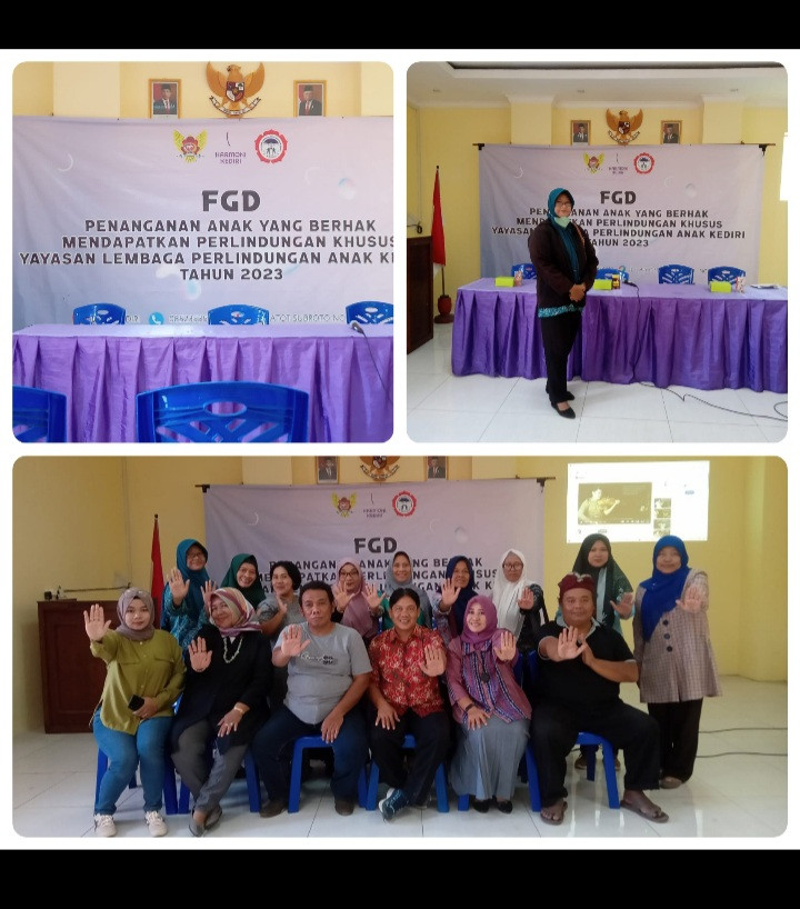 FGD Forum Group Discuss - YLPA Kediri- Penanganan Anak yang Berhak Mendapatkan Perlindungan Khusus