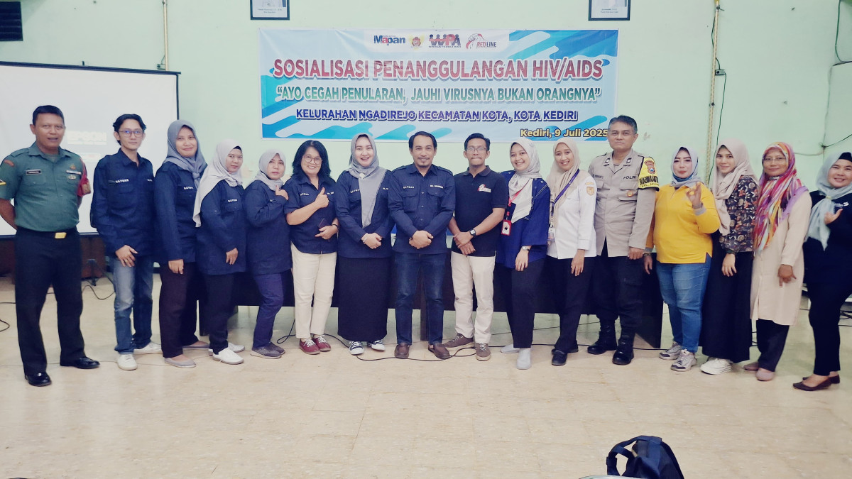 Bapak lurah beserta ibu dan narasumber dan kader WPA kec.kota