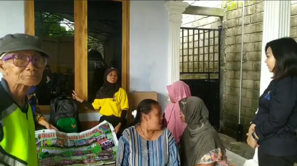 Pendampingan kepada kelompok kegiatan di kampung kb