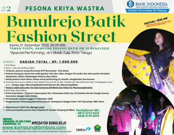 LOUNCHING BATIK KLAMPISAN RW 7