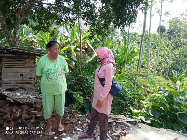 BERBINCANG TERHADAP SALAH SATU KORBAN BENCANA