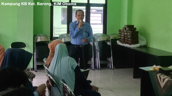 sambutan dari ketua Kampung KB