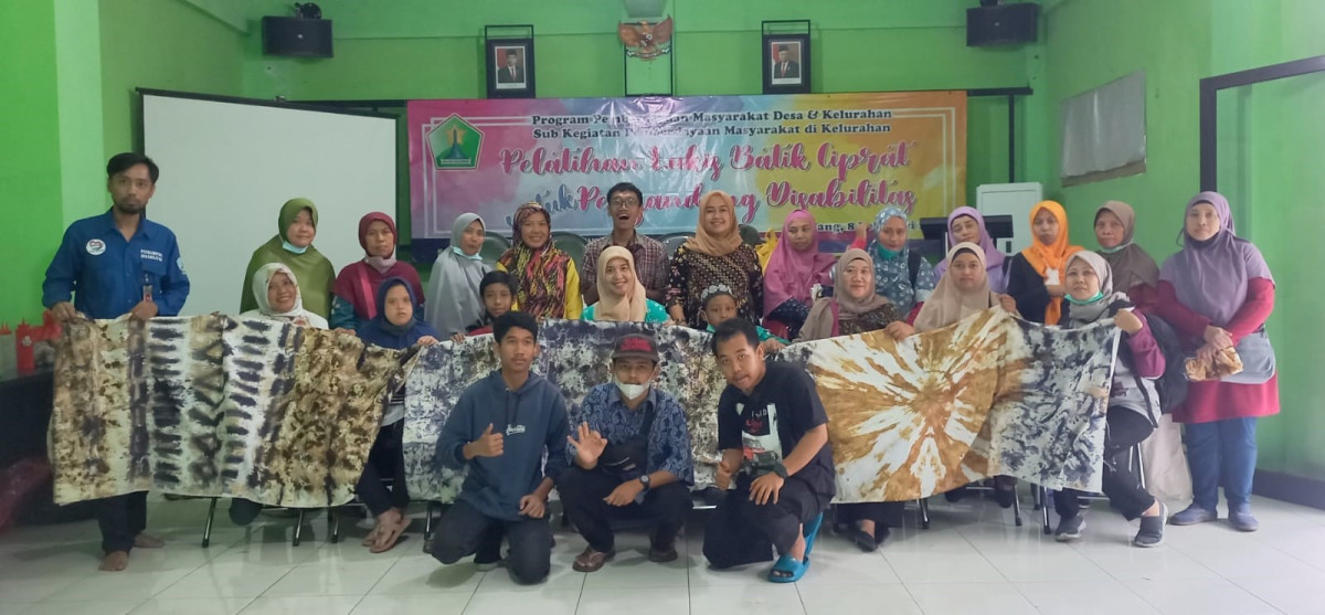 Hasil Batik peserta yang sudah jadi