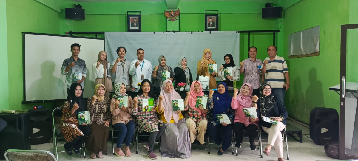 foto setelah kegiatan rapat kampung KB yang juga dihadiri oleh PEGADAIAN