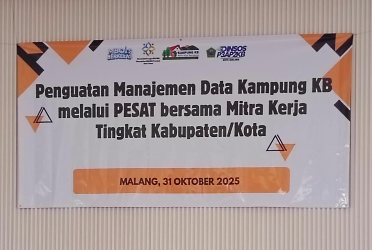 Penguatan Manajemen Data Kampung KB melalui PESAT bersama Mitra Kerja Tingkat Kabupaten/Kota