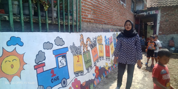 Menambah koleksi kampung lukis