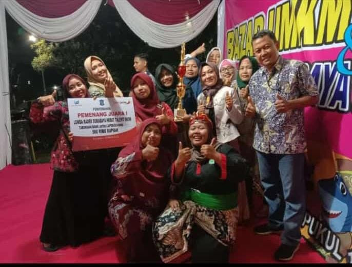 lomba  multitalen juara 1 antar kelurahan se kecamatan benowo