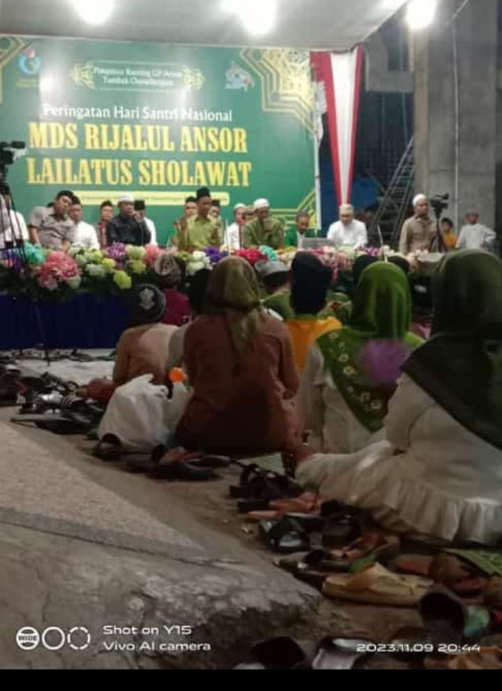 peringatan hari santri dan lailatussholawat