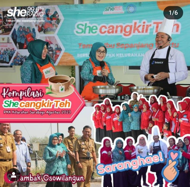 cooking clas bersama ibu Walikota Ibu RIni dan Sheradio