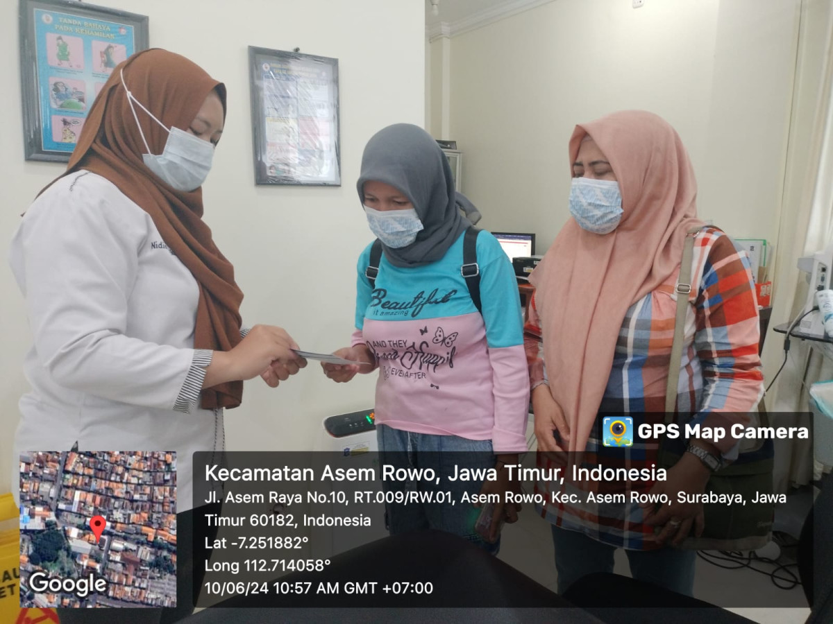 Pendampingan Aseptor KB IUD di Puskesmas Asemrowo