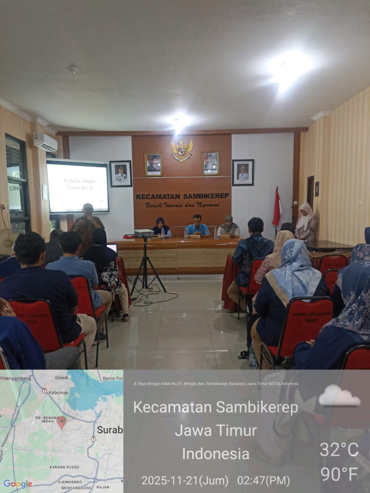Sosialisasi Kegiatan Edukasi KB Pria ( MOP) di Kecamatan Sambikerep
