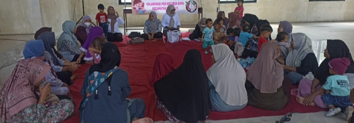 Kegiatan posyandu balai desa