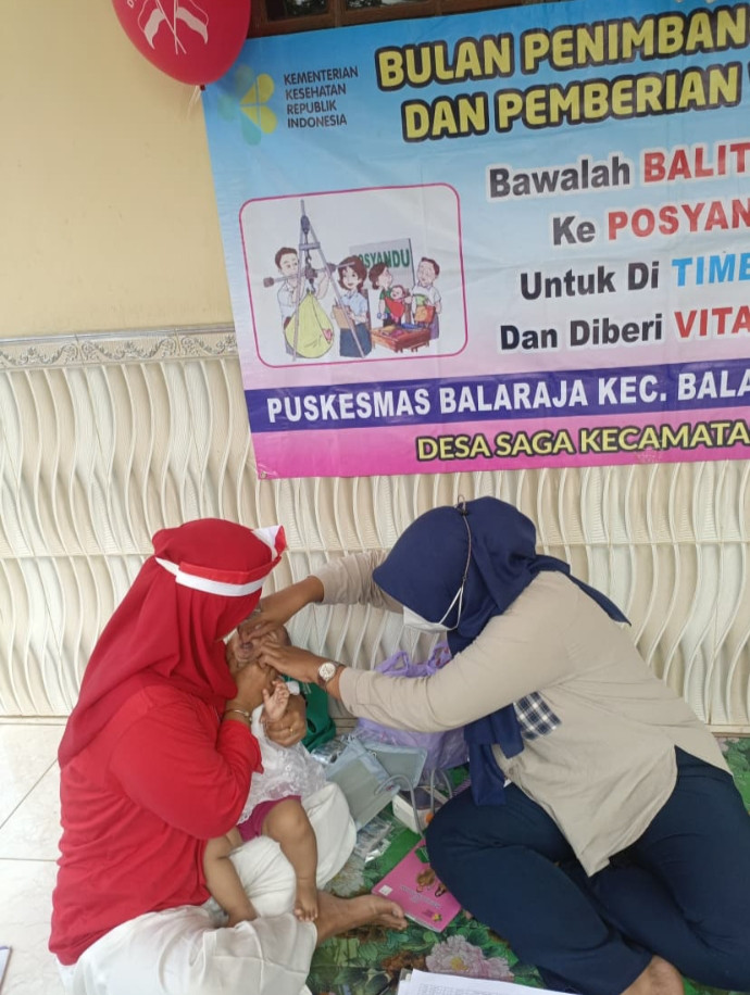 Kegiatan posyandu Aster V