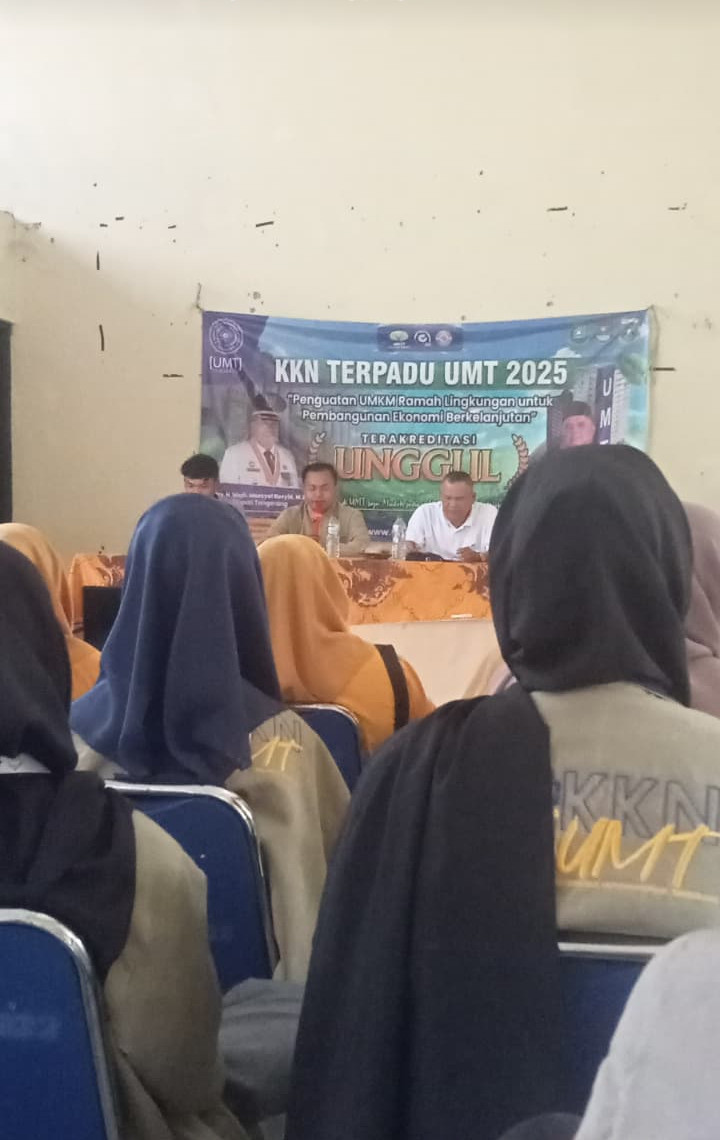 Penyuluhan tentang UMKM ramah lingkungan