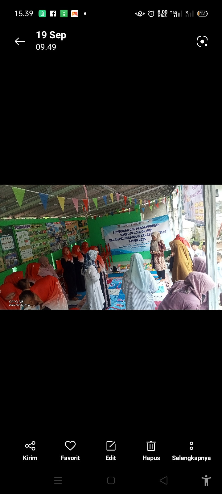 Pembinaan dan pendamping kader bkb