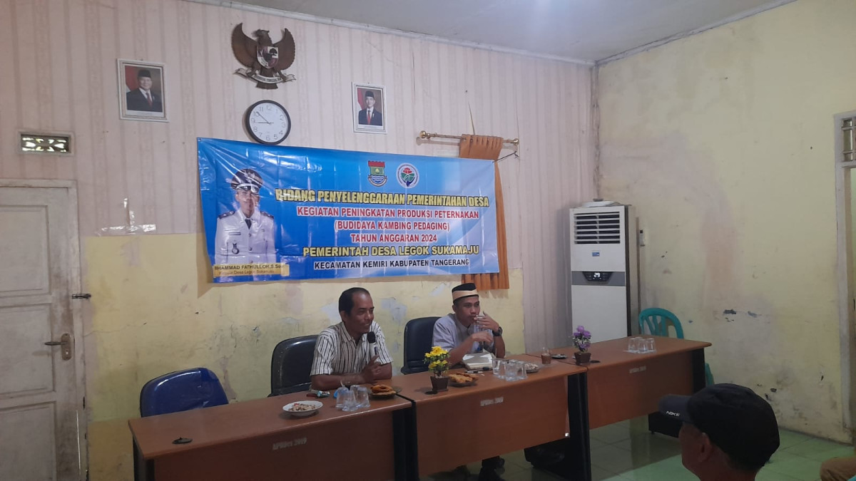 KEGIATAN PENINGKATAN PRODUKSI PETERNAKAN BUDIDAYA KAMBING