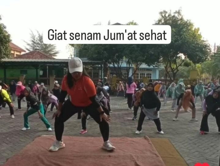 giat senam sehat jumat pagi