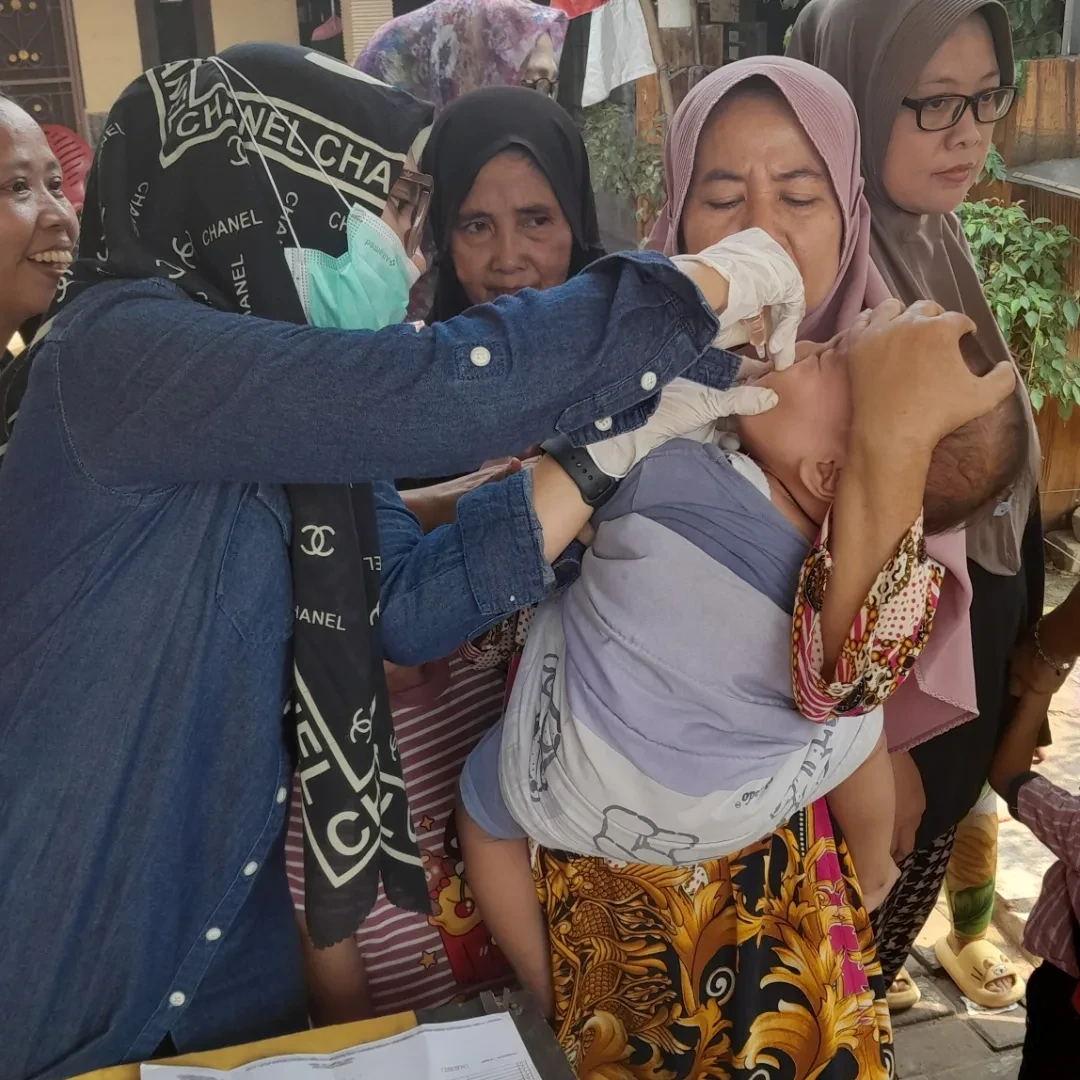 Posyandu aktif kegiatan pin polio