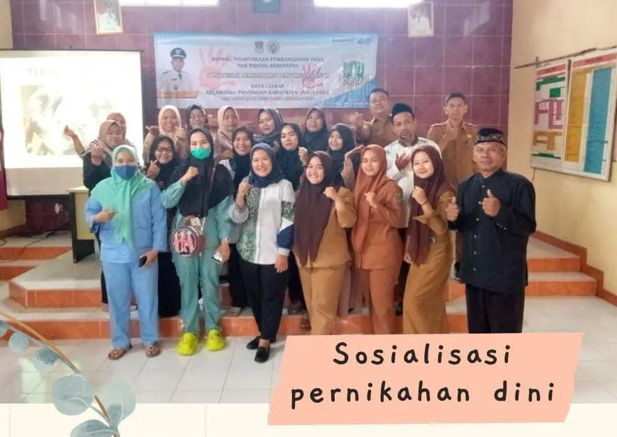 SOSIALISASI PERNIKAHAN DINI