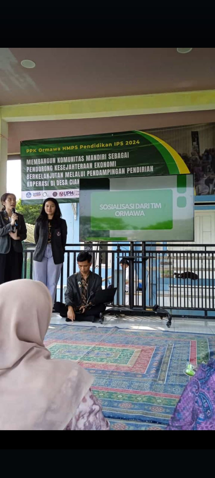 kunjungan mahasiswa UPH sosialisasi UMKM