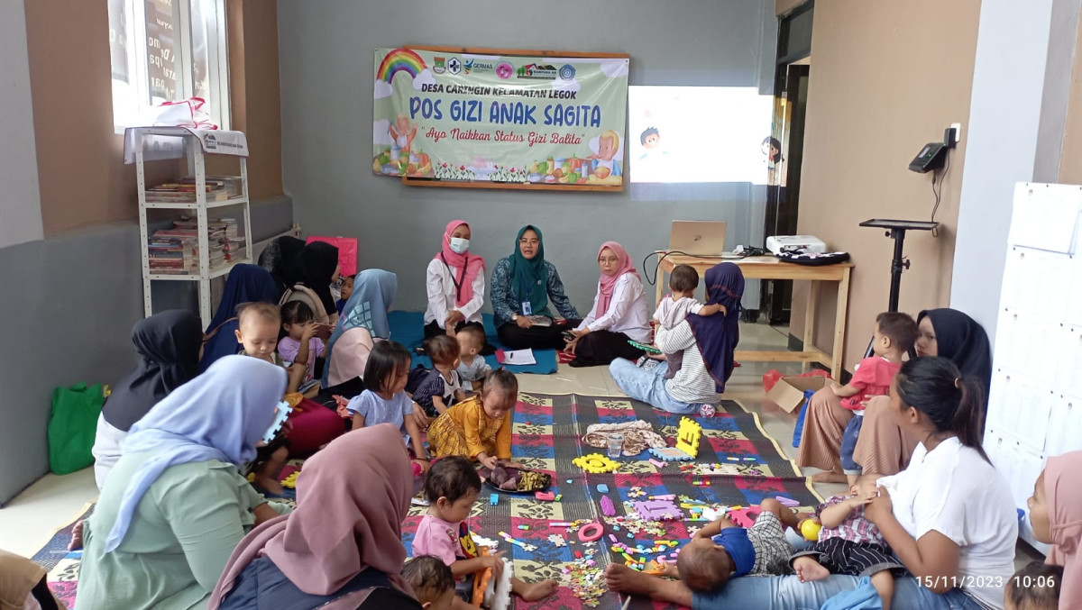 Pos Gizi Inovasi Anak SAGITA hari ke 3