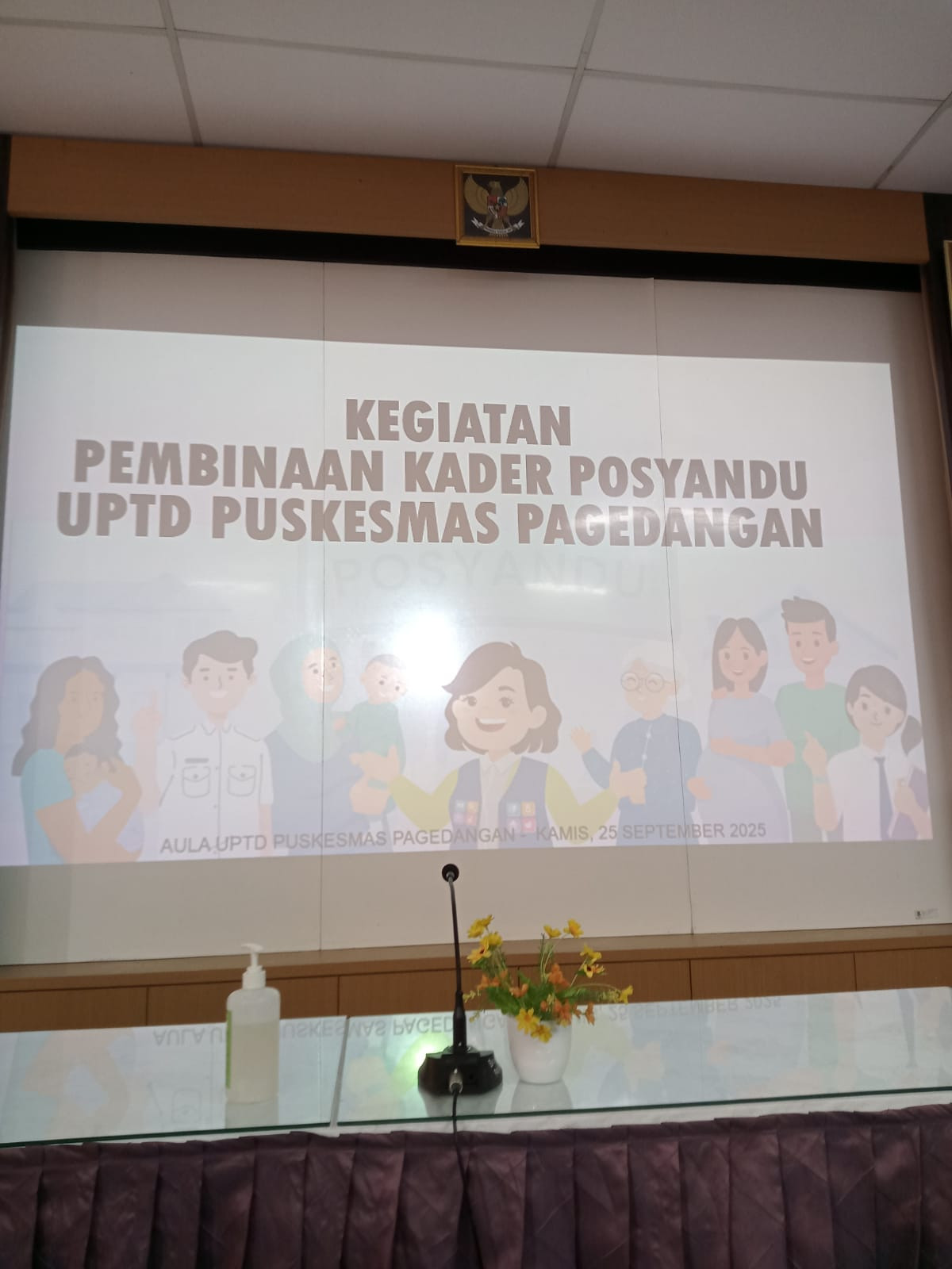 Kegiatan pembinaan kader posyandu