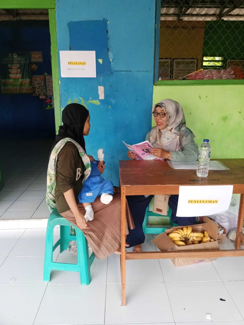 Pemantauan pertumbuhan dan perkembangan anak balita.