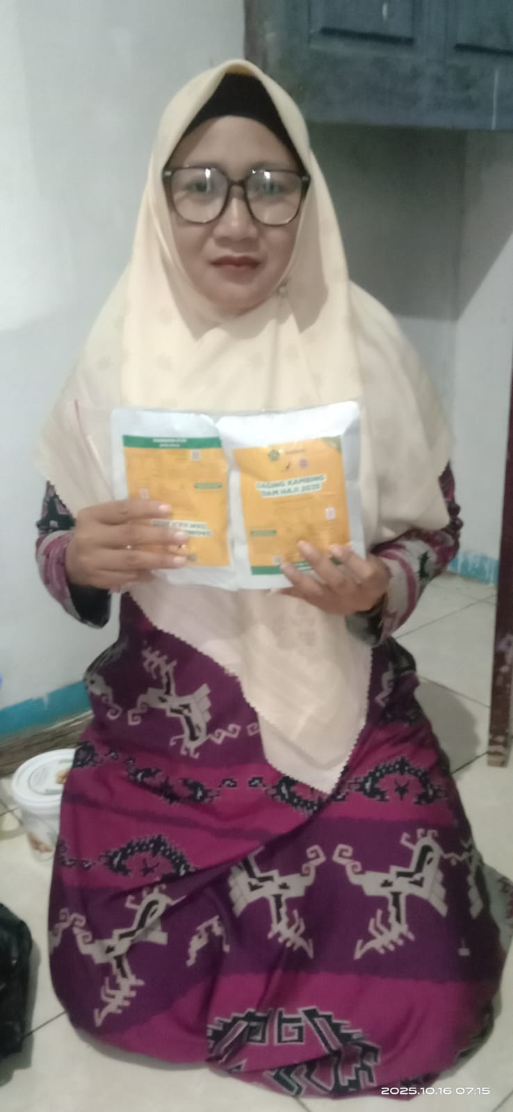 Penyaluran Bantuan Daging Dari Baznas Kabupaten Serang