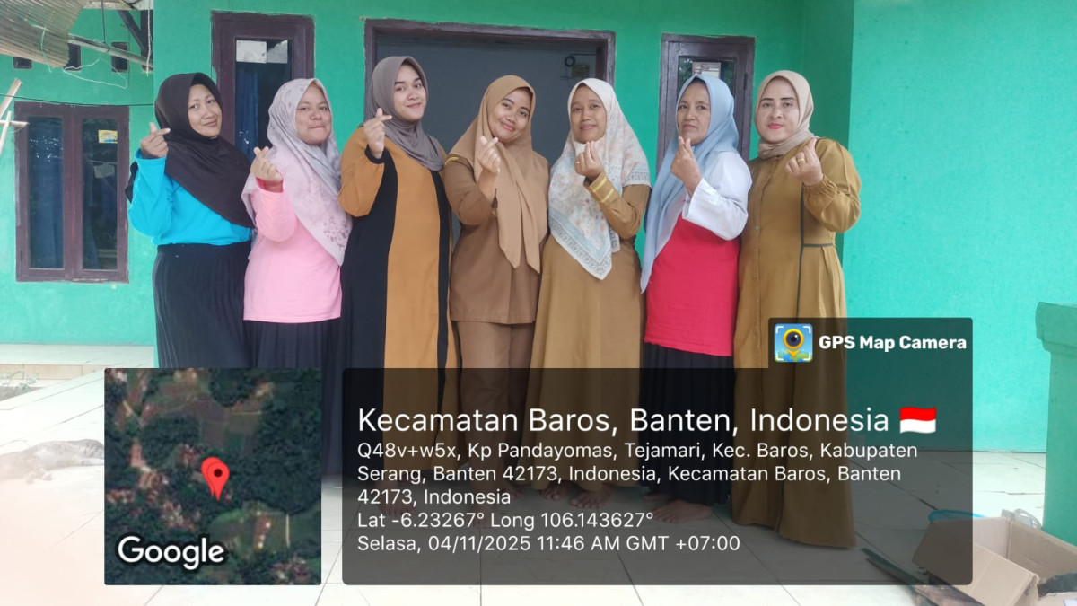 Foto Bersama Setelah Kegiatan Pokja Kampung KB Tejamari
