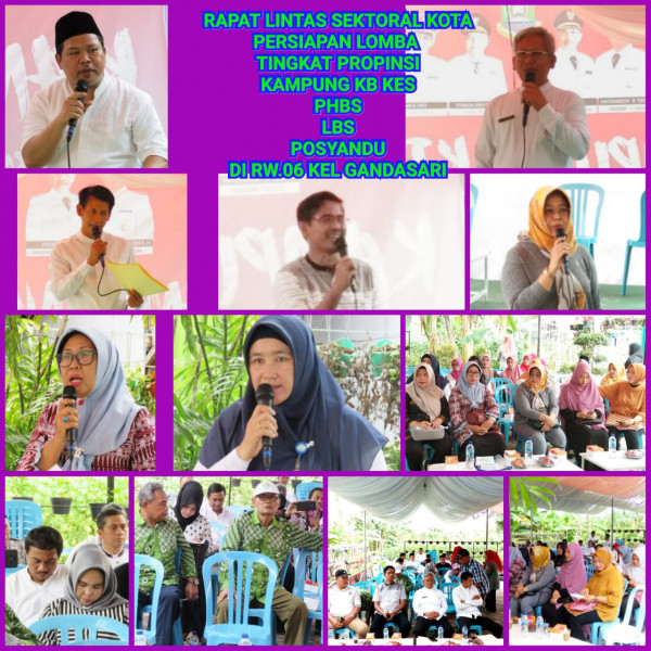 Rapat Lintas Sektor di Kampung KB Gandasari