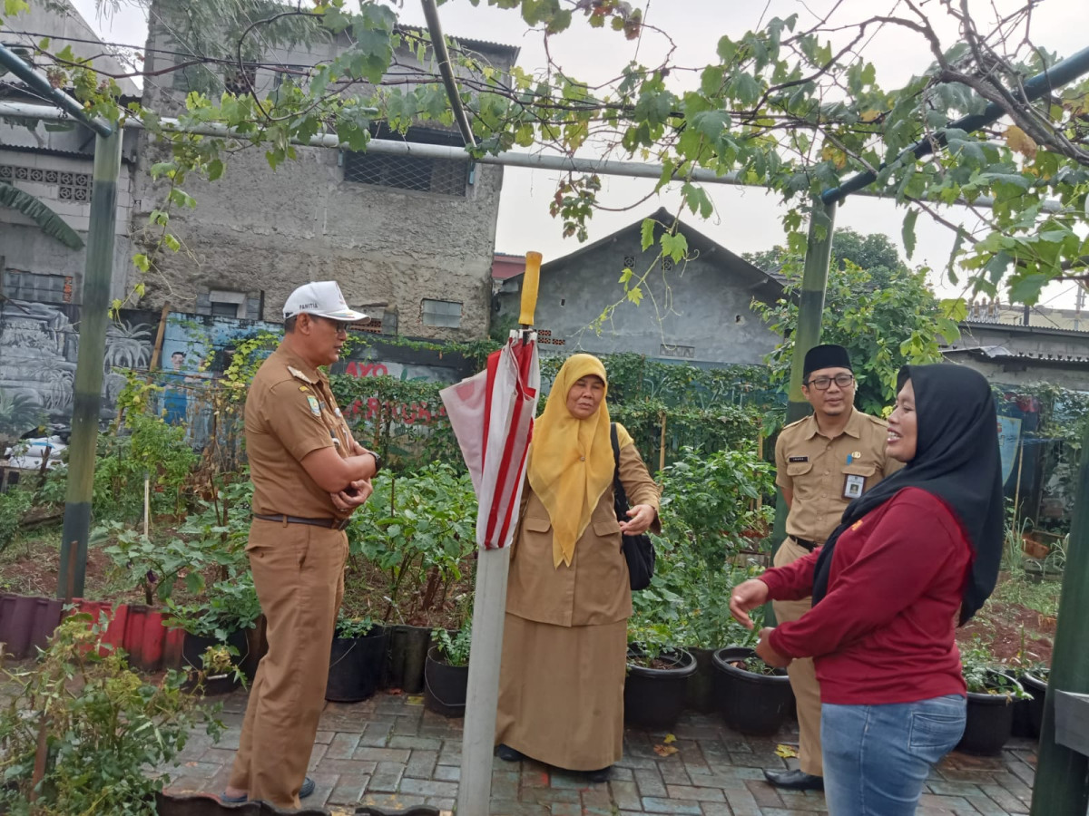 Kunjungan Dinas Ketahanan Pangan Kota Tangerang
