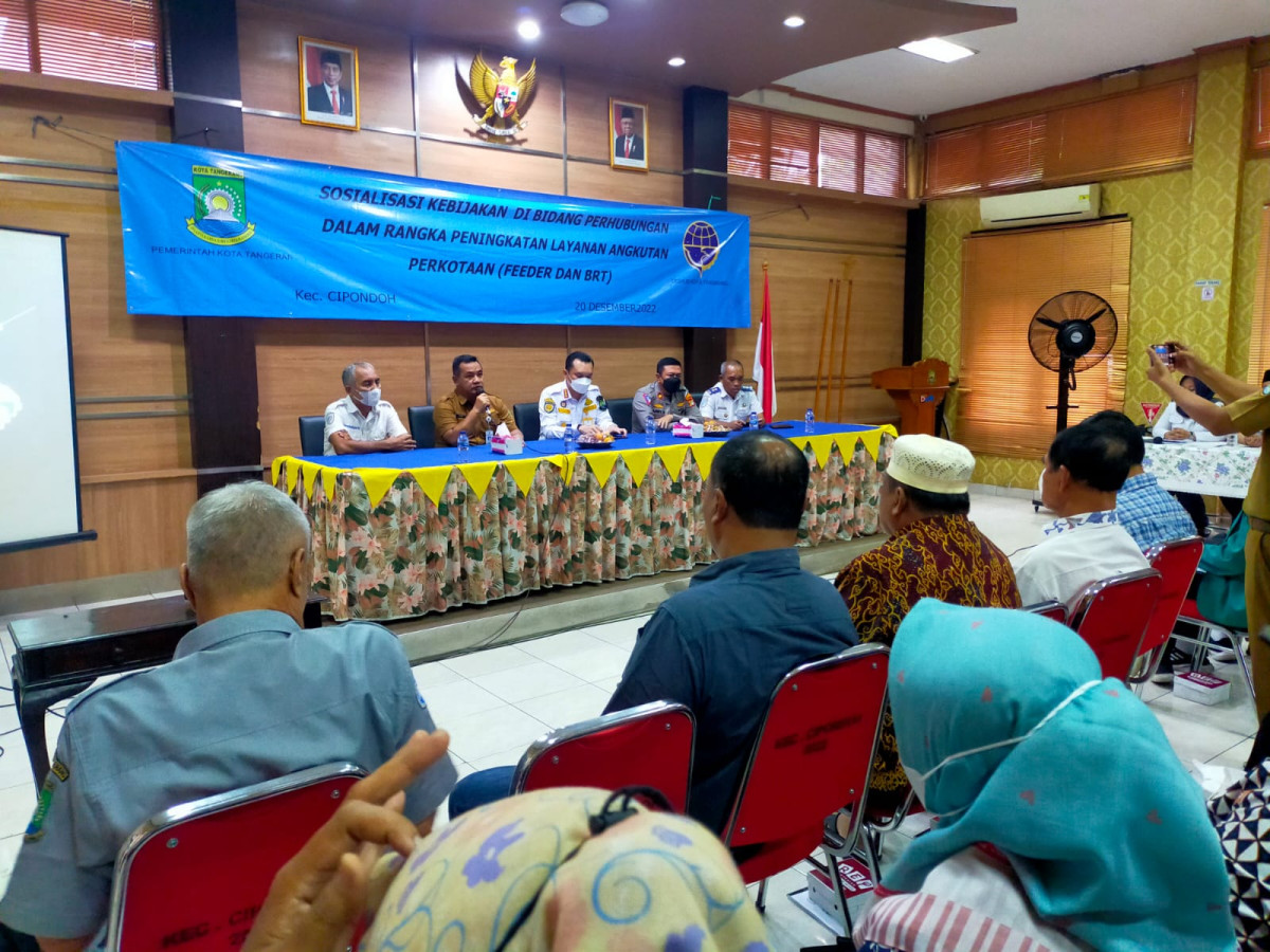 Sosialisasi Dinas Perhubungan Kota Tangerang