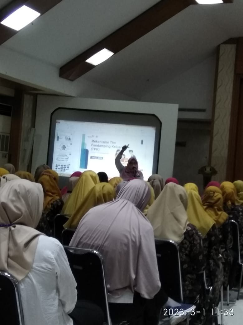 ORIENTASI PENDAMPING TP KELUARGA