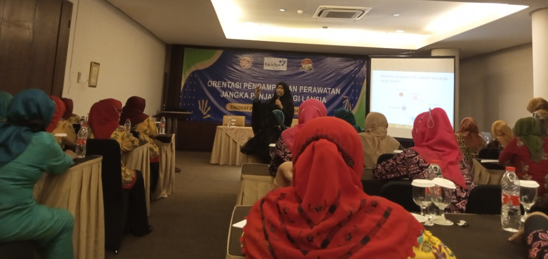 Orientasi Pendampingan Perawatan Jangka Panjang Bagi Lansia Tingkat Provinsi Banten Tahun 2022