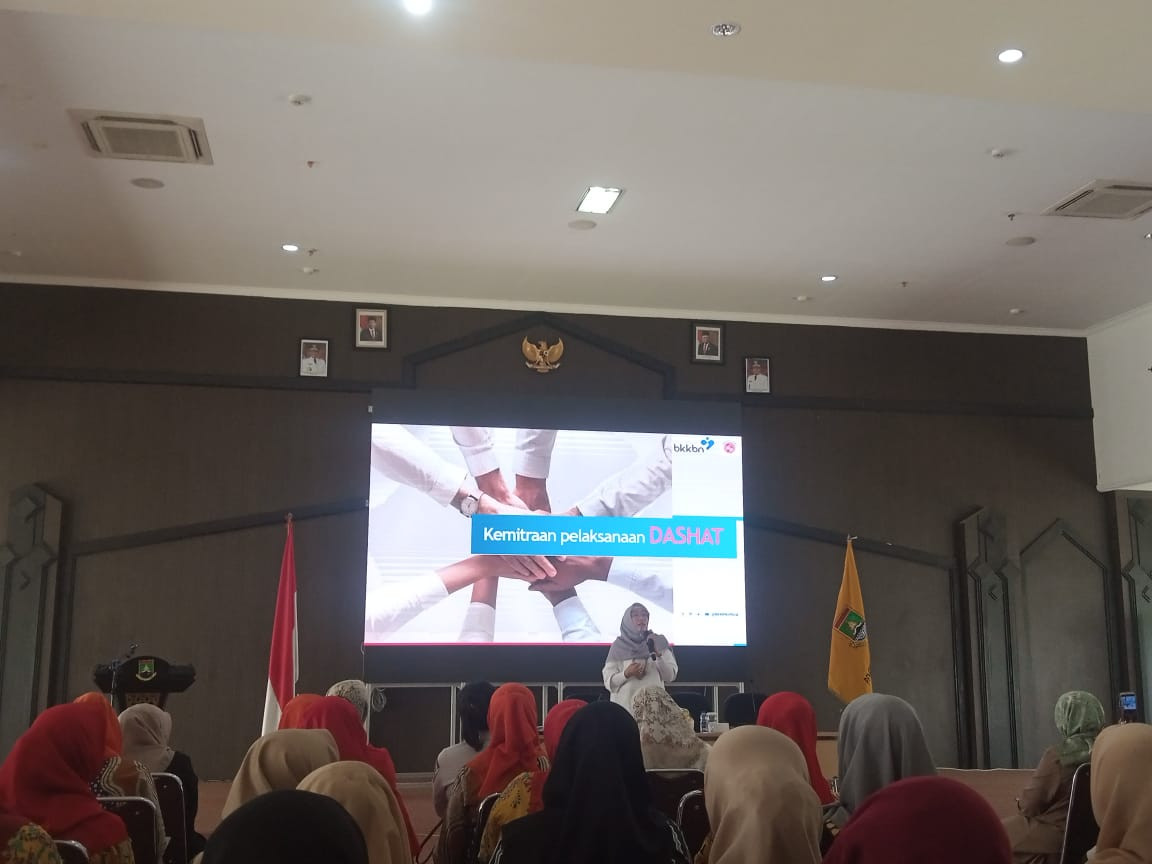 Pemaparan materi Oleh Ibu Dede dari BKKBN perwakilan Provinsi Banten