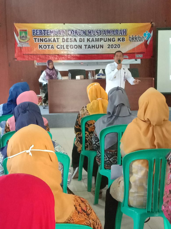 Pertemuan Forum Musyawarah Tk.Desa di Kampung KB
