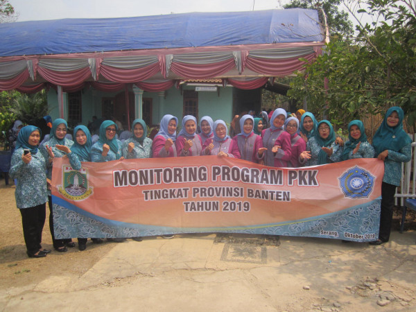 Monitoring Program PKK Tingkat Provinsi Banten