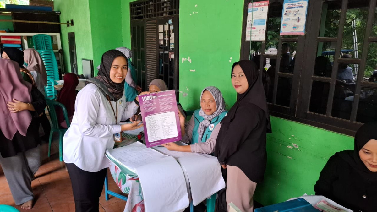 Penyuluhan Ibu Hamil di BKB Melati