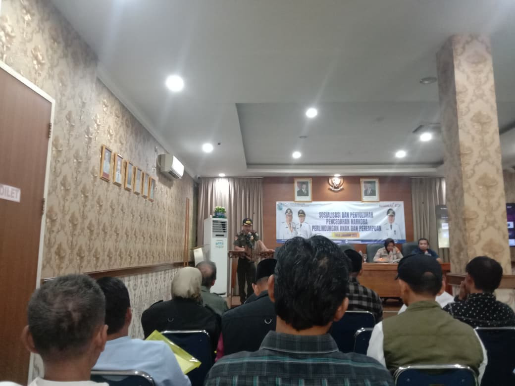 Kegiatan sosialisai   dan penyuluhan pencegahan Narkoba.perlindungan Anak dan perempuan