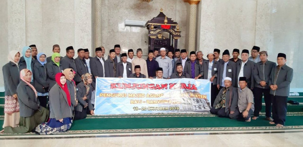 Kunjungan dari Jajaran Pengurus Takmir Masjid Agung Al Aqsha - Klaten, Jawa Tengah..
