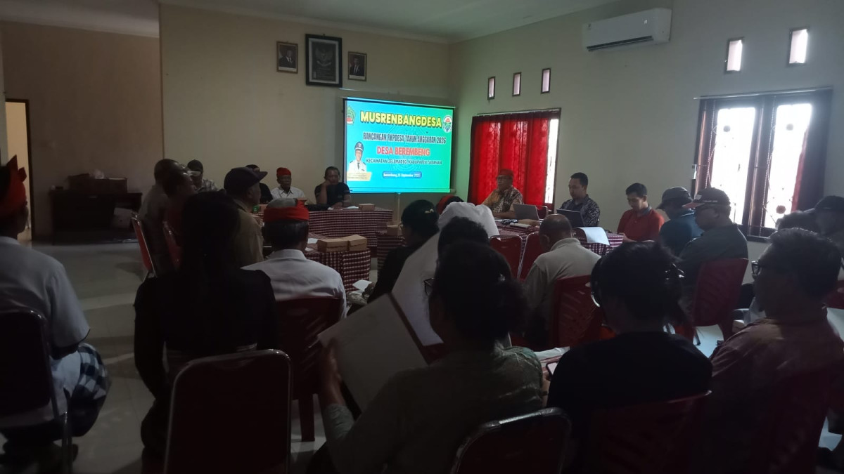 Musrenbangdes Desa Berembeng