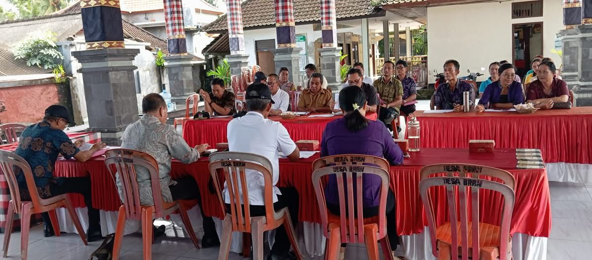 Musyawarah Desa Tentang Laporan Realisasi Pelaksanaan APBDes