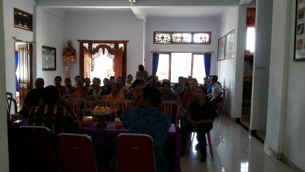 Forum Musyawarah di Kampung KB Desa Tibubiu