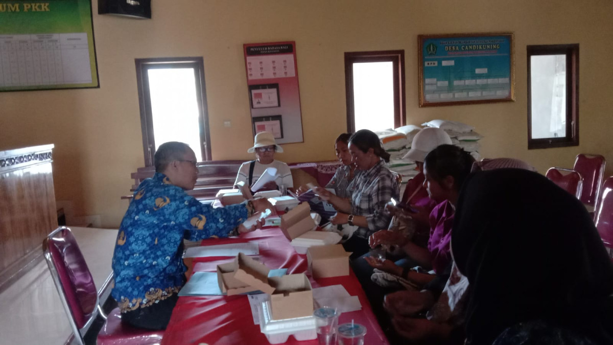 Pertemuan Ketahanan Keluarga di Kampung KB Desa Candikuning