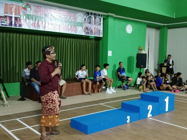 turnament bulu tangkis Lumbung Sari Sedana Cup Tahun 2023