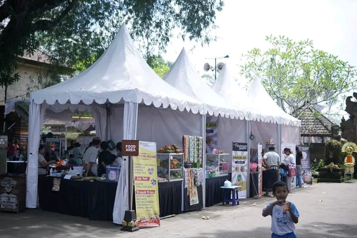 Stand UMKM yang ada di Kampung KB Percontohan Penarungan