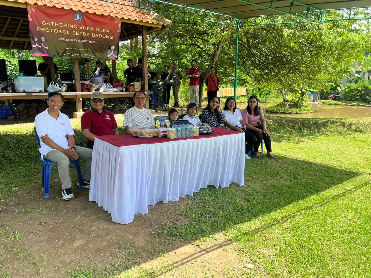 Gathering Suka Duka Protokol Setda Badung