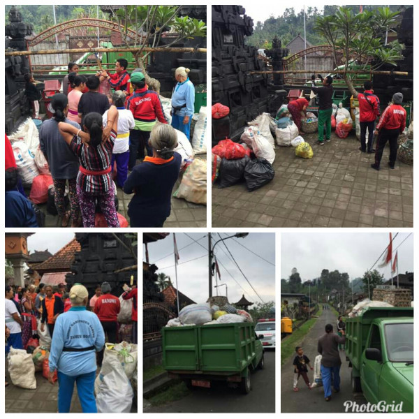 Sosialisasi Penanggulangan sampah dari dinasDLHK Kabupaten Badung  