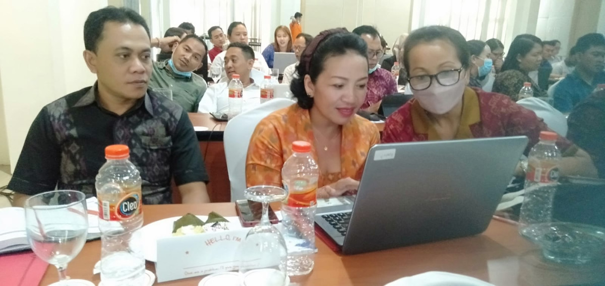 workshop penguatan kapasitas dan kapabilitas pengelola rumah data kependudukan di kampung  kb